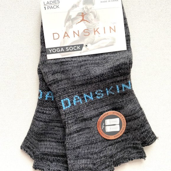 Danskin Women's Yoga Sock Grey - Picture 1 of 2